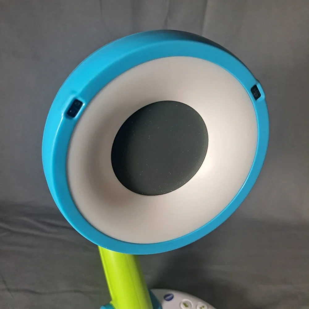 VTech Storytime With Sunny Interactive Storytelling Lamp Blue Green Educational